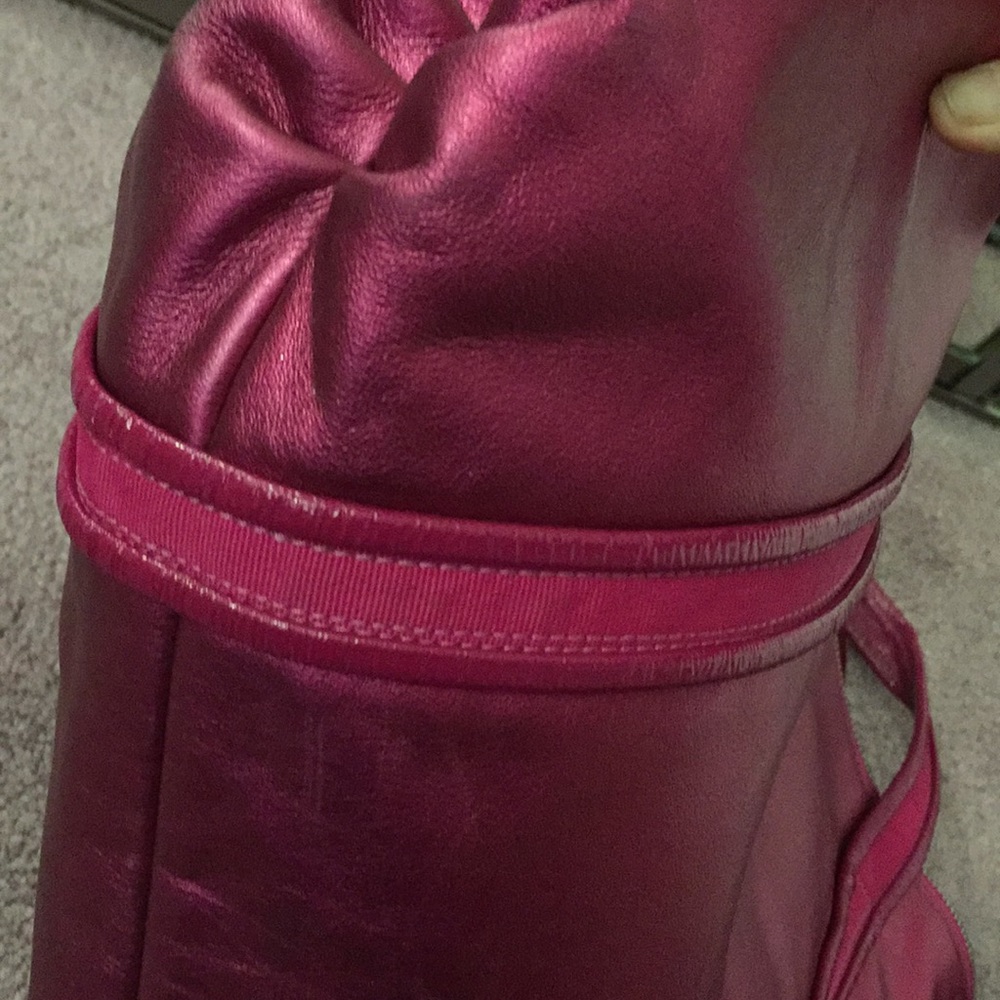 Coach leather tote - Picture 5 of 6